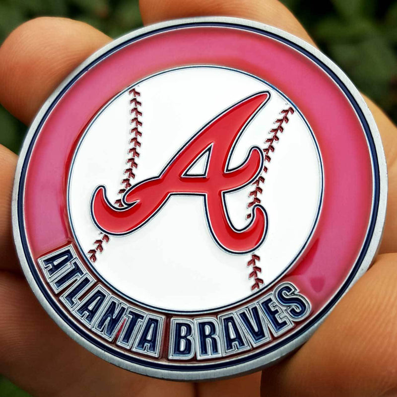 Atlanta Braves Poker Card Guard Hand Protector PREMIUM