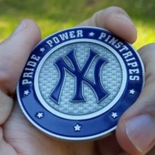 New York Yankees Poker Card Guard Protector PREMIUM New York Yankees Poker Card Guard Protector PREMIUM