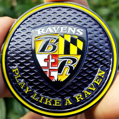 Baltimore Ravens Poker Card Guard Protector PREMIUM