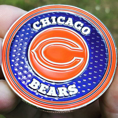 Chicago Bears Poker Card Guard Protector PREMIUM