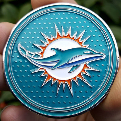 Miami Dolphins Poker Card Guard Protector PREMIUM