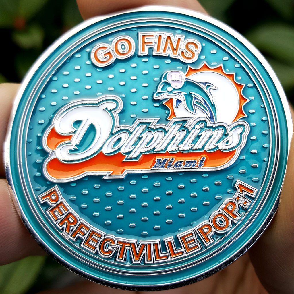 miami dolphins playing cards