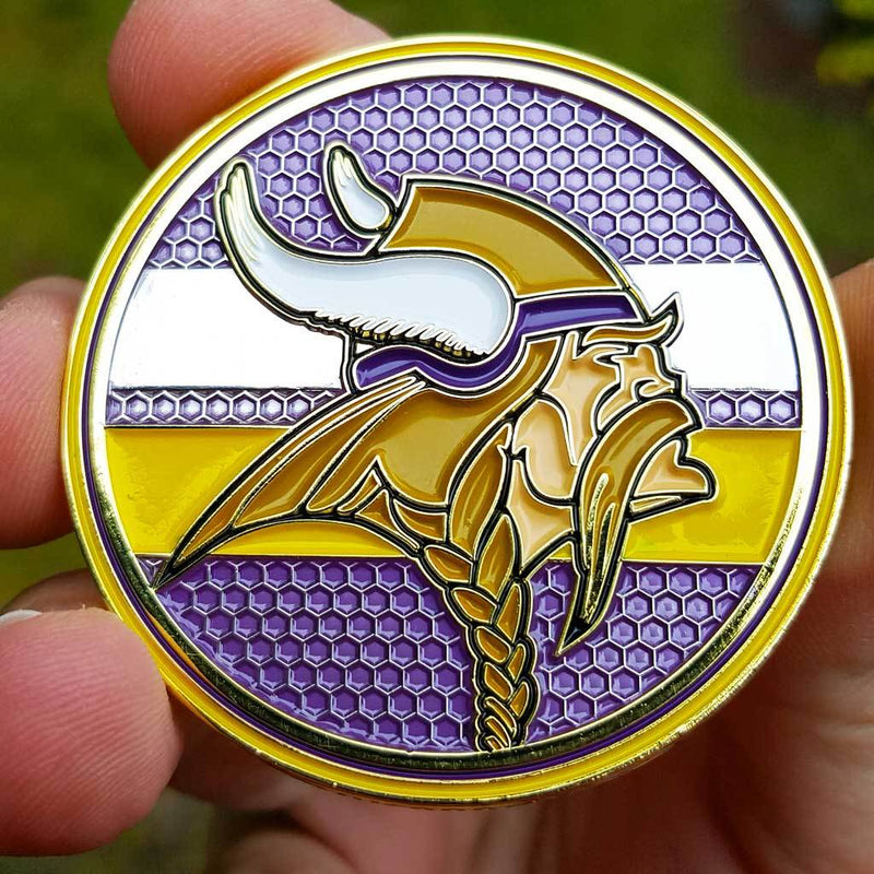 Minnesota Vikings Poker Card Guard Protector PREMIUM