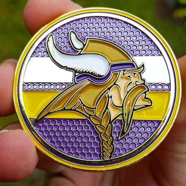 Minnesota Vikings Poker Card Guard Protector PREMIUM