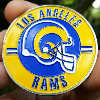 Throwback Los Angeles Rams Poker Card Guard Hand Protector PREMIUM