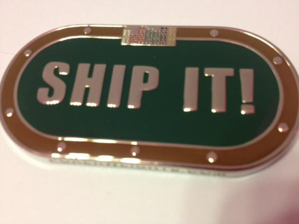 Ship It Poker Card Guard