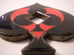 Spade Black Red Poker Card Guard