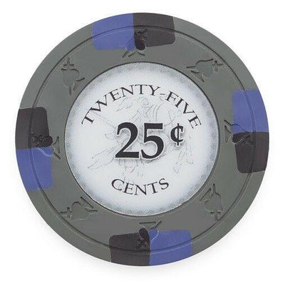 $0.25 Cent Poker Knights 13.5 Gram Poker Chips