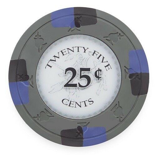 $0.25 Cent Poker Knights 13.5 Gram Poker Chips