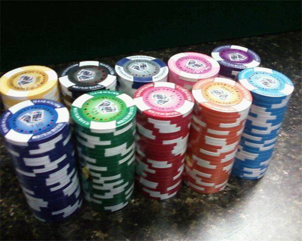 $1 White Tournament Pro 11.5 Gram - 100 Poker Chips