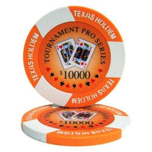 $10,000 Orange Tournament Pro 11.5 Gram - 100 Poker Chips