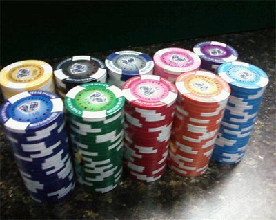 $10,000 Orange Tournament Pro 11.5 Gram - 100 Poker Chips