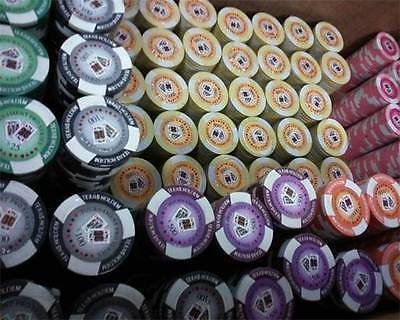 $10,000 Orange Tournament Pro 11.5 Gram - 100 Poker Chips