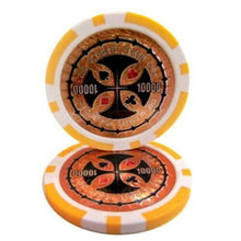 $10,000 Orange Ultimate 14 Gram - 100 Poker Chips