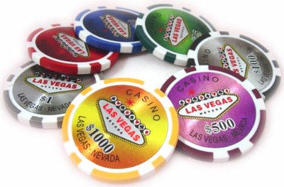 Chips - 100 Las Vegas 14 Gram Poker Chips