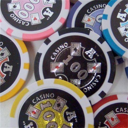 Chips - 1000 Ace Casino 14 Gram Poker Chips Bulk