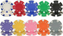Chips - 175 Striped Dice 11.5 Gram Poker Chips Bulk