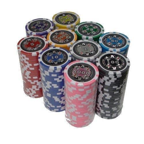 Chips - 400 Ace Casino 14 Gram Poker Chips Bulk