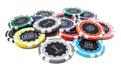 Chips - 500 Eclipse 14 Gram Poker Chips Bulk