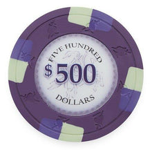 $500 Five Hundred Dollar Poker Knights 13.5 Gram - 100Poker Chips