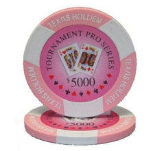 $5000 Pink Tournament Pro 11.5 Gram - 100 Poker Chips