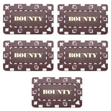 Chips - Bounty Brown Square Chips Rectangular Poker Plaques