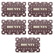 Bounty Square Poker Plaques - 5 PC