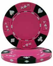 Pink Ace King Suited 14 Gram - 100 Poker Chips