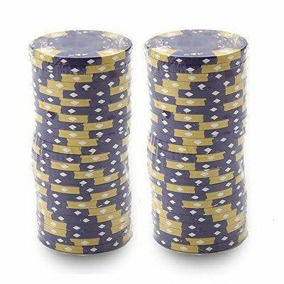 Purple Ace King Suited 14 Gram - 100 Poker Chips
