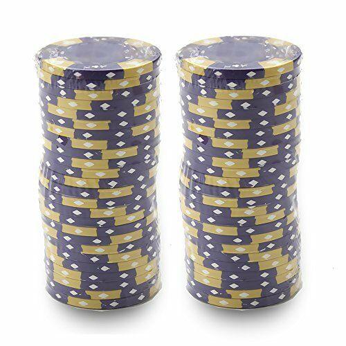 Purple Ace King Suited 14 Gram - 100 Poker Chips