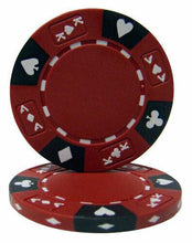 Maroon Red Ace King Suited 14 Gram - 100 Poker Chips
