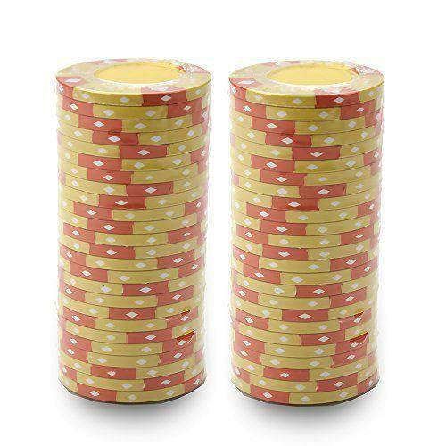 Yellow Ace King Suited 14 Gram - 100 Poker Chips