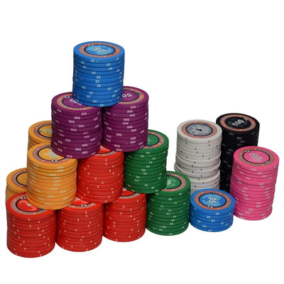 Caroline Ny ankomst under Custom Ceramic Poker Chips