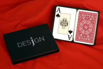 Desjgn Bridge Size Jumbo Index 100% Plastic Cards - Classic Baroque