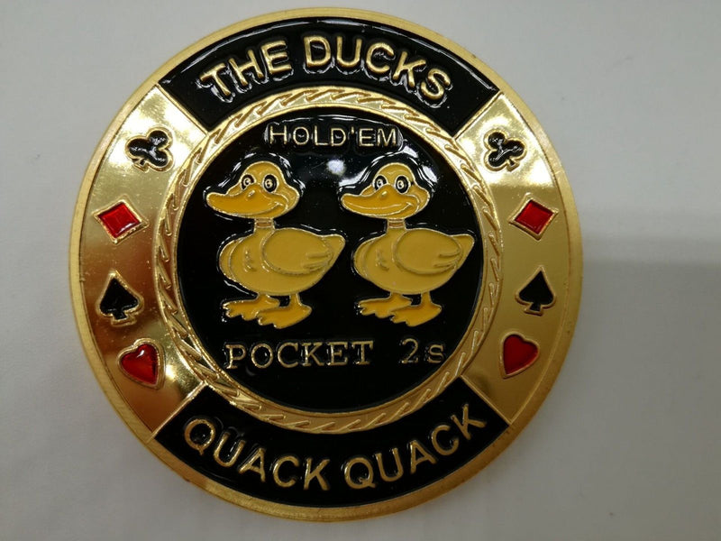 Ducks Deuces Pocket Twos Poker Card Guard