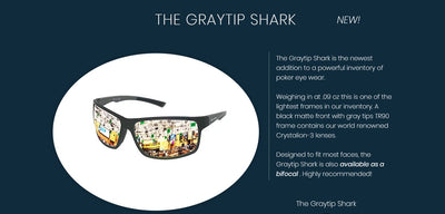 The Graytip Shark Poker Sunglasses