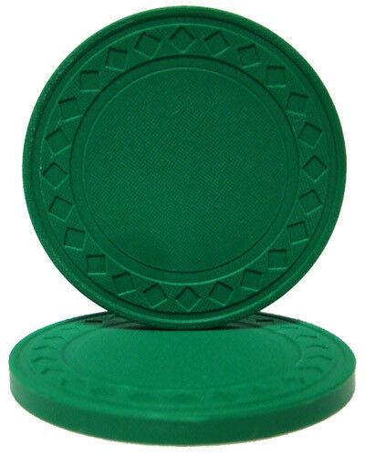 Green Super Diamond 8.5 Gram - 100 Poker Chips