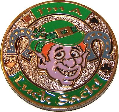 I'm A Luck Sack! Poker Card Guard
