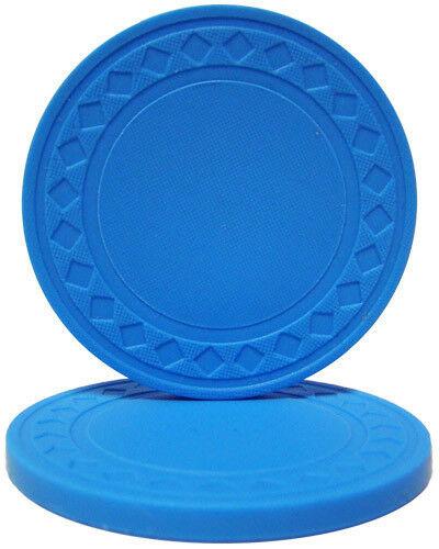 Light Blue Super Diamond 8.5 Gram - 100 Poker Chips