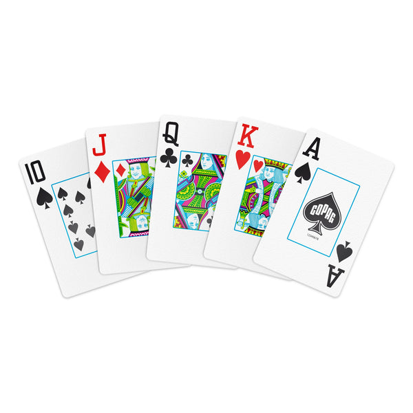 12 SET SPECIAL Dozen Copag 100% Plastic Playing Cards Random Mix