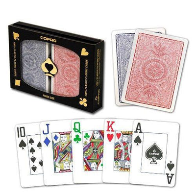 2 SET SPECIAL Copag 100% Plastic Playing Cards