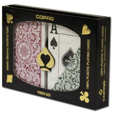 2 SET SPECIAL Copag 100% Plastic Playing Cards