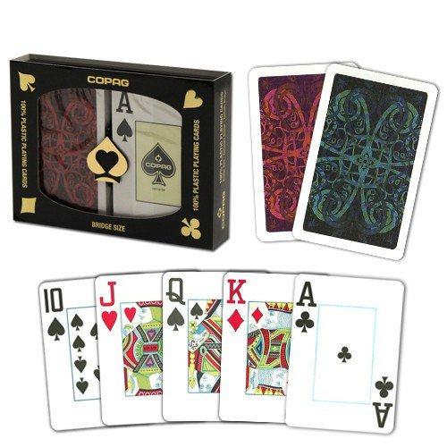 2 SET SPECIAL Copag 100% Plastic Playing Cards