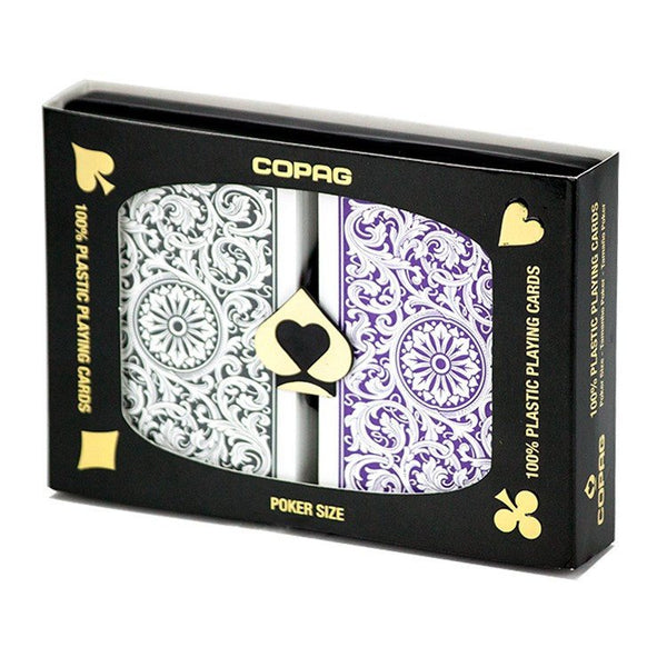 Playing Cards - 3 SET SPECIAL Copag 100% Plastic Playing Cards