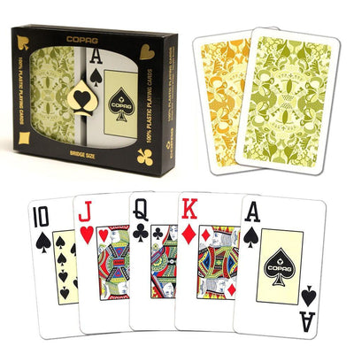 Copag 100% Plastic Playing Cards With 2 Cut Card