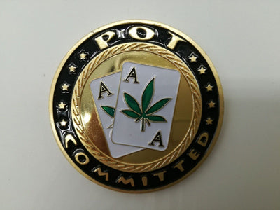 Pot Committed Ace Poker Card Guard