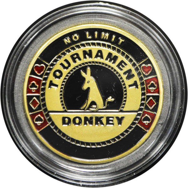 Tournament Donkey Poker Card Guard