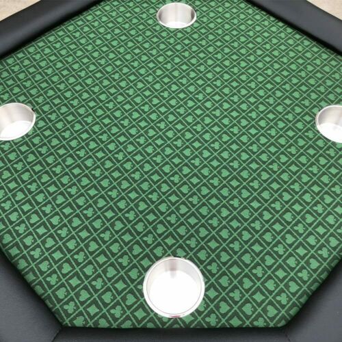  GSE Two-Tone Poker Table Suited Speed Cloth. Casino