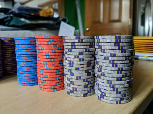 Sample Set Desert Sands 10 Gram Ceramic Poker Chips
