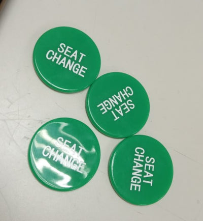 Seat Change Button - 4 Pack